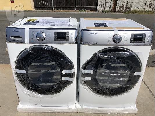 New Samsung Front Load Washer and Gas Dryer